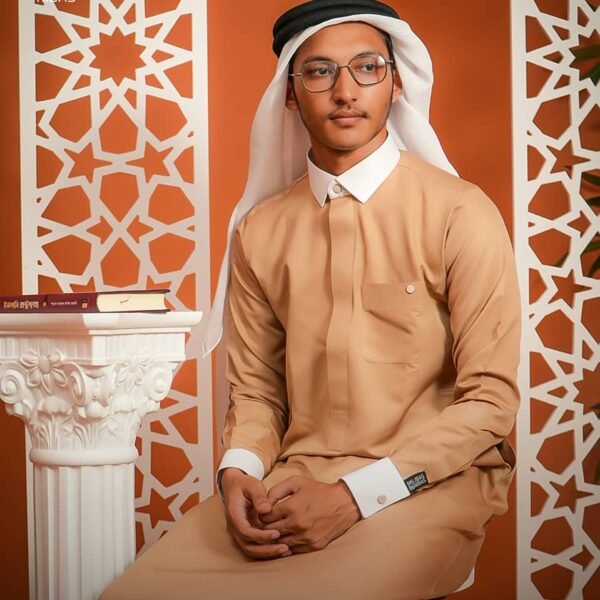 Shirt Collar Stylish Arabian Jubba