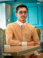 Shirt Collar Stylish Arabian Jubba - Image 2