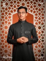 Royel Classic Arabian Jubba Black - Image 4